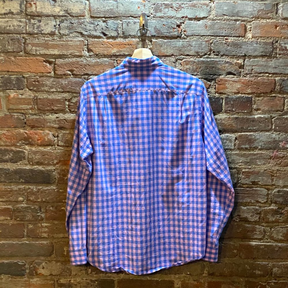 J Crew Light Plaid Button Down - image 4